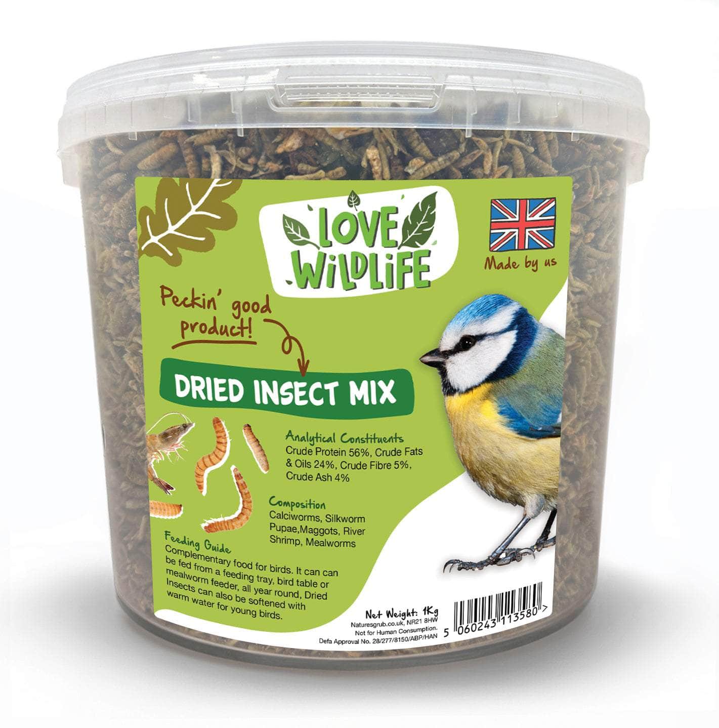 Natures Grub Dried Insect Mix