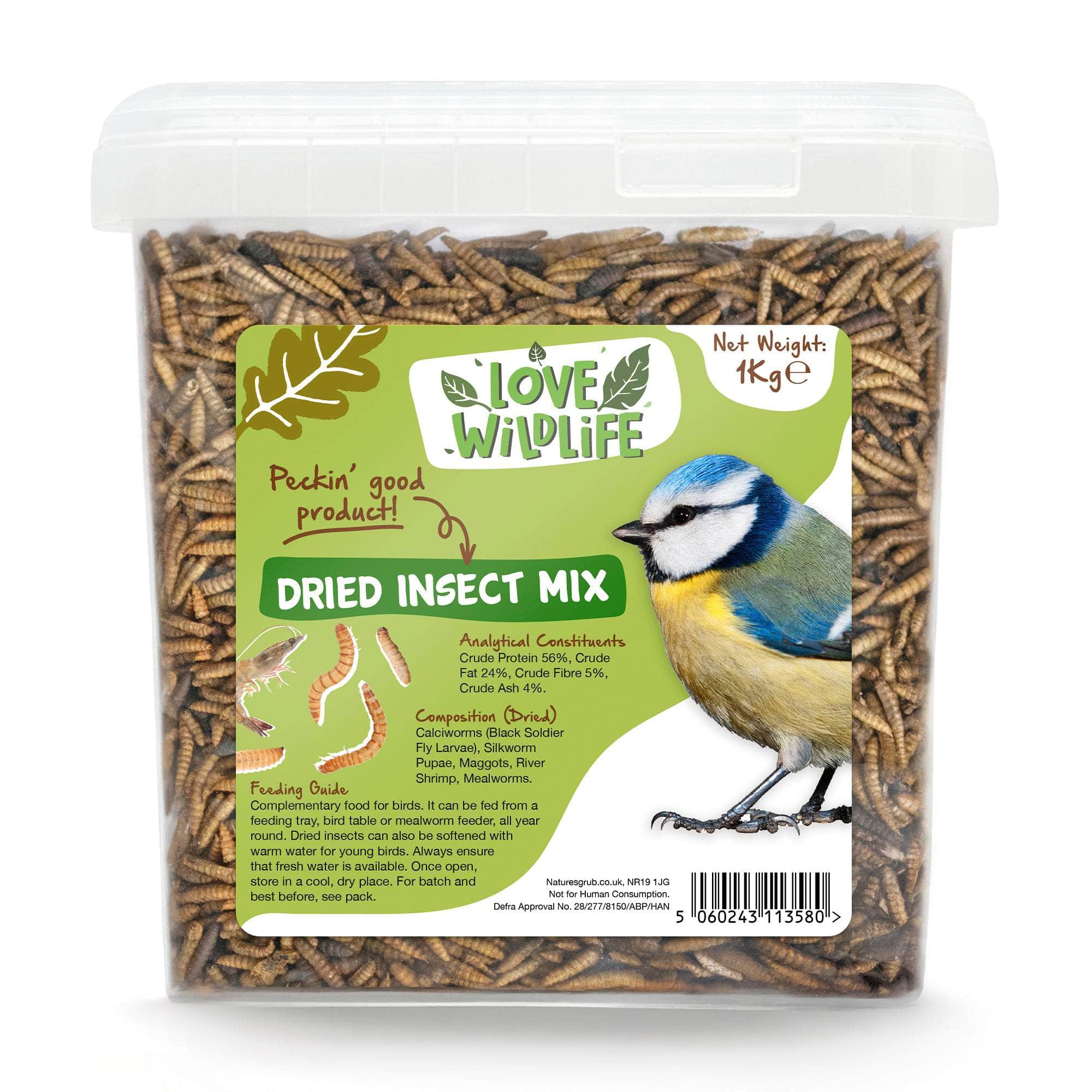 Natures Grub Dried Insect Mix