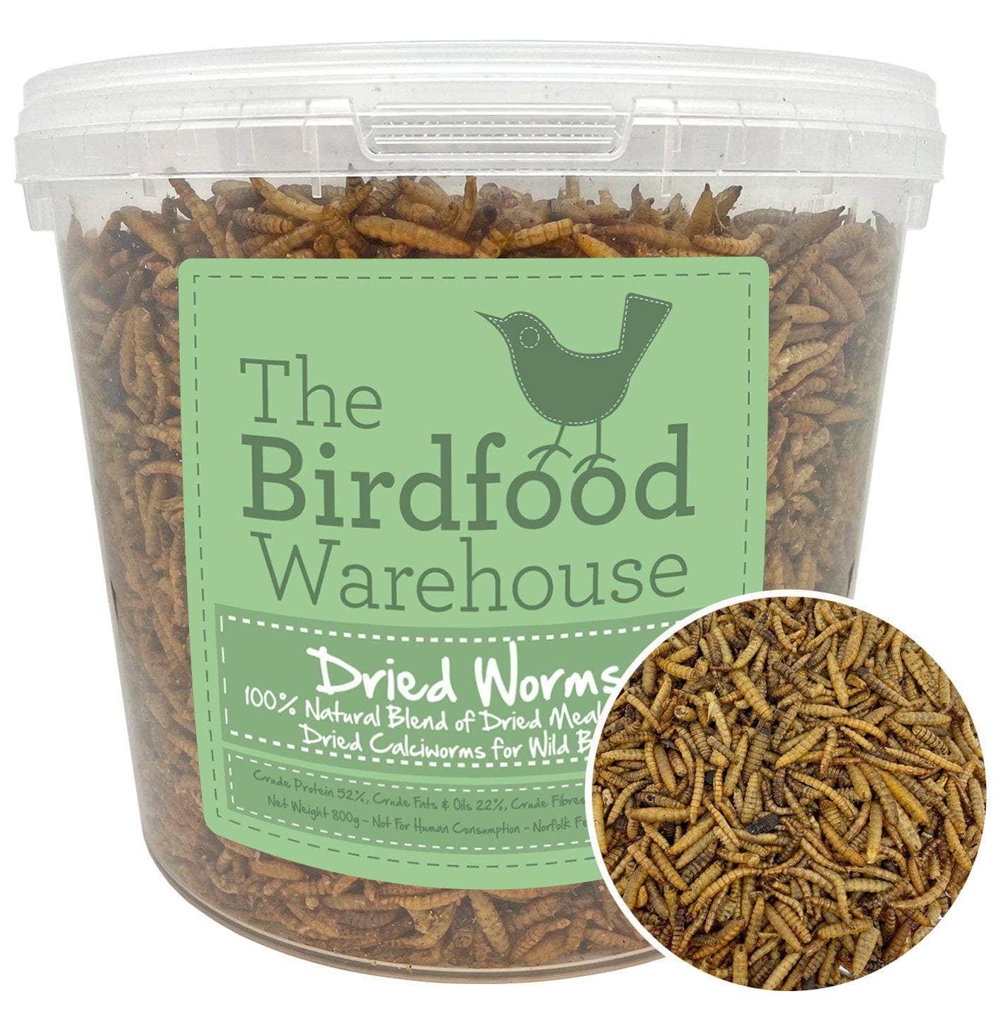 Dried Worms & Insects | Bird Food UK | The Birdfood Warehouse