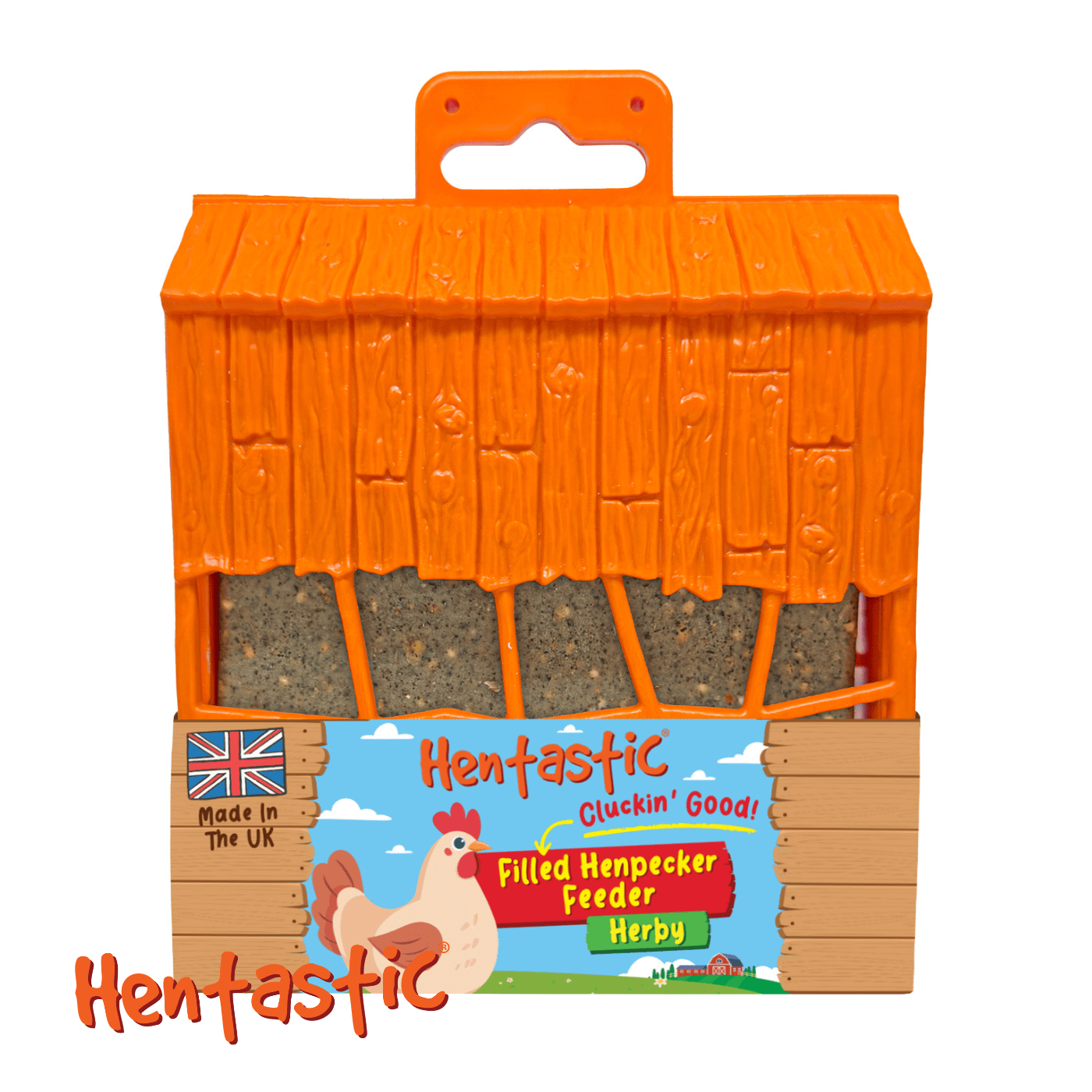 Natures Grub Hentastic Filled Henpecker Feeder