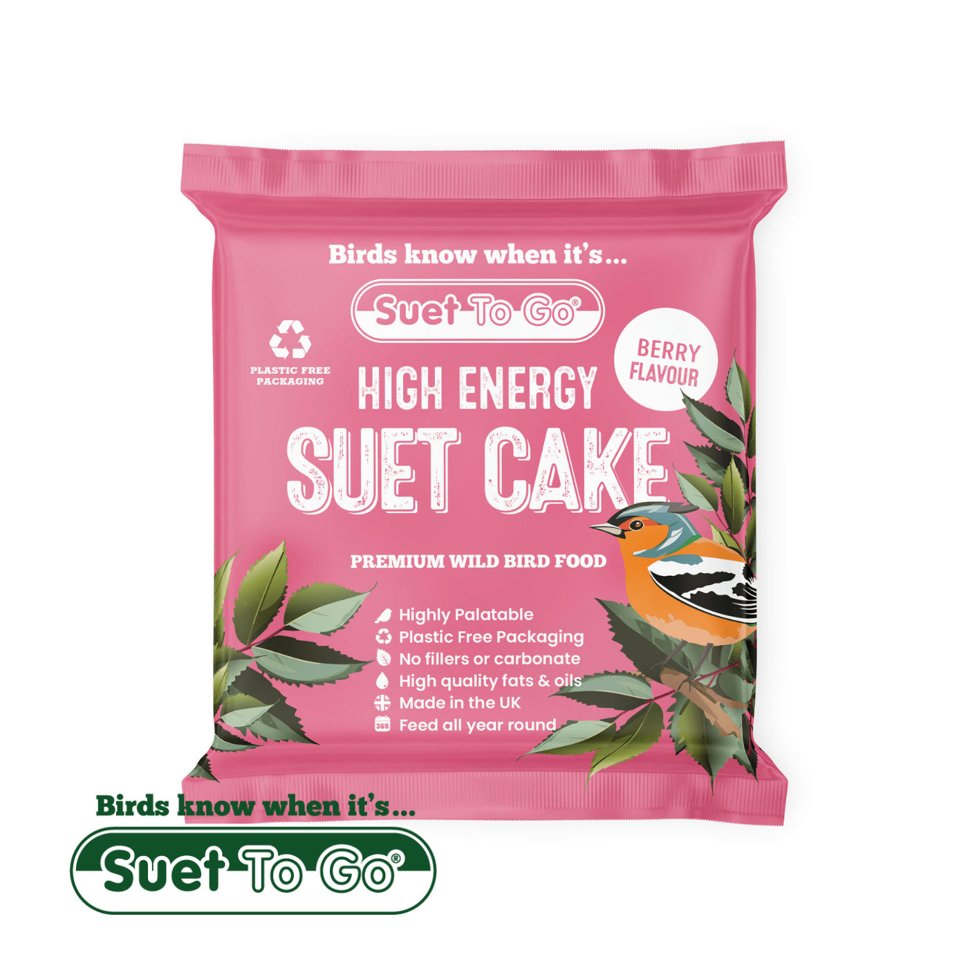 Suet To Go Suet To Go Suet Cakes - Berry