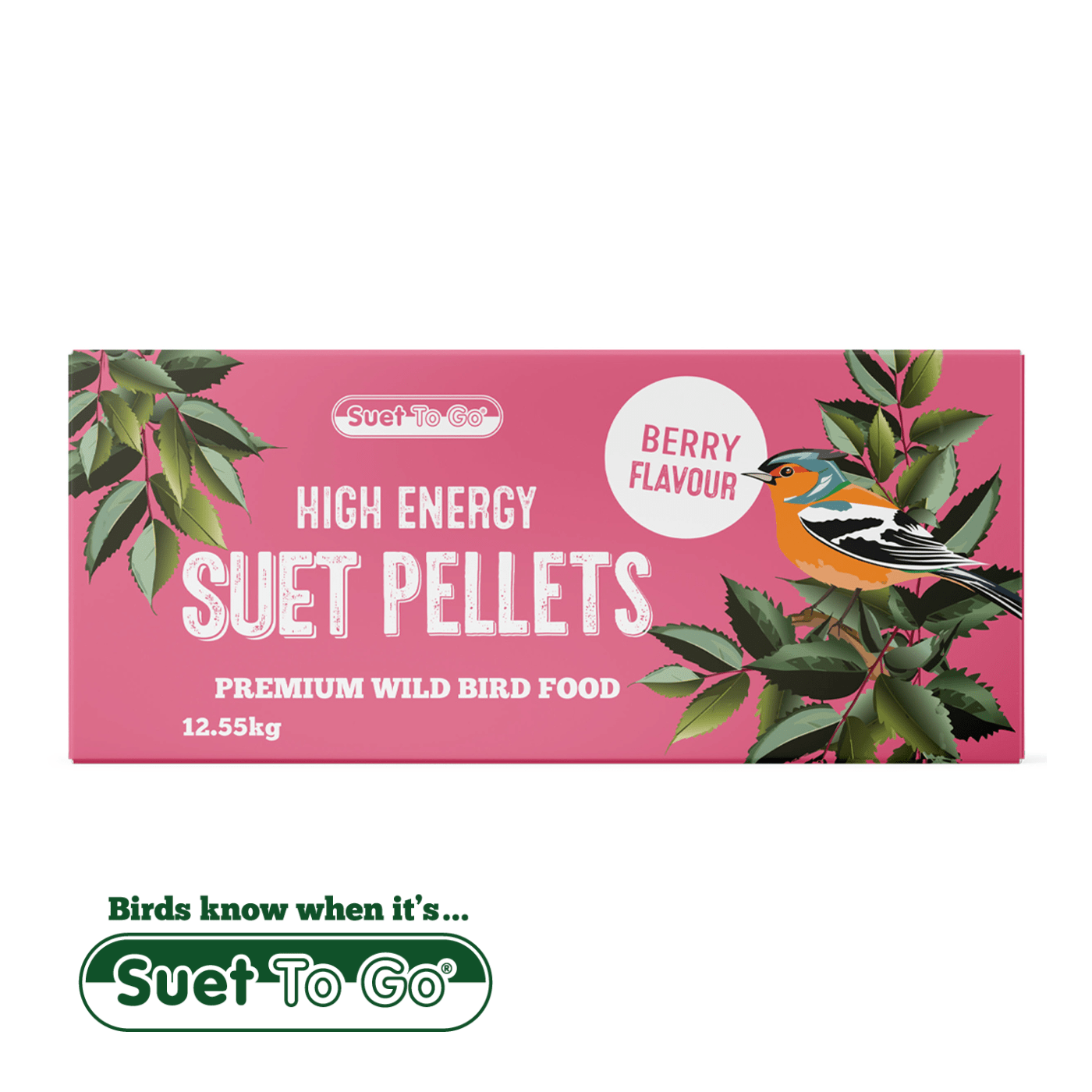 Suet To Go Suet To Go Suet Pellets 12.55kg Box - Berry