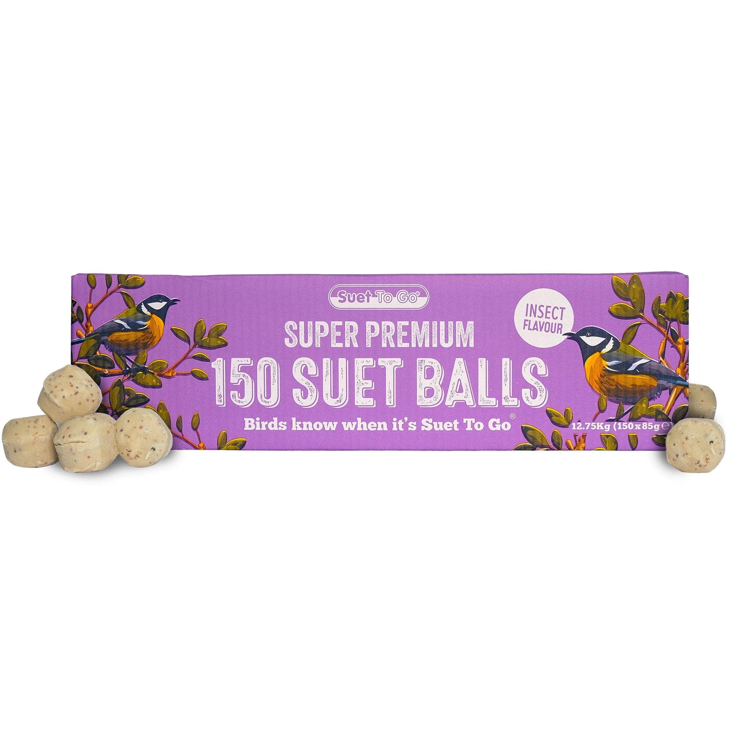 Suet To Go Suet Balls 150pk - Insect
