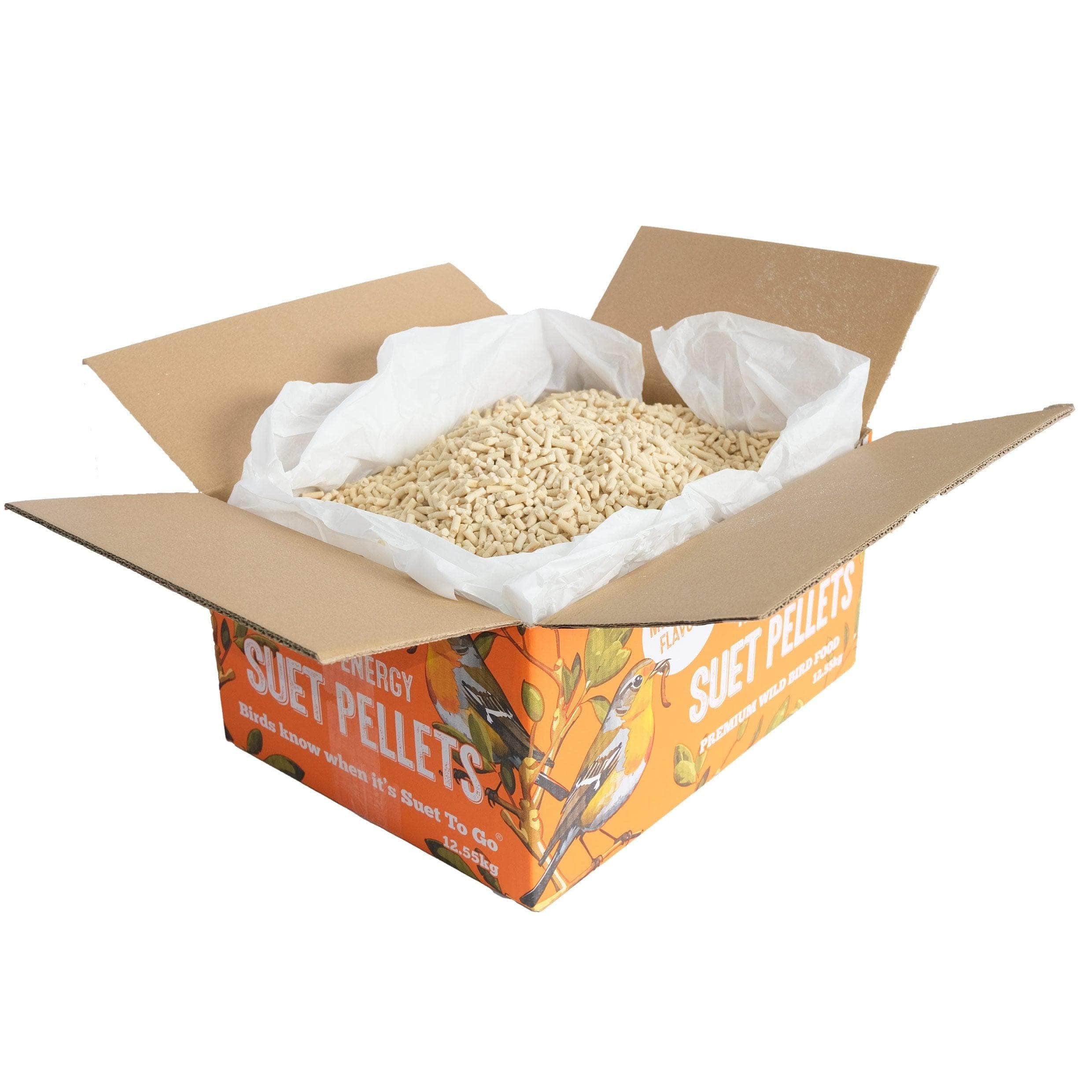 Suet To Go Suet Pellets 12.55kg Box - Mealworm