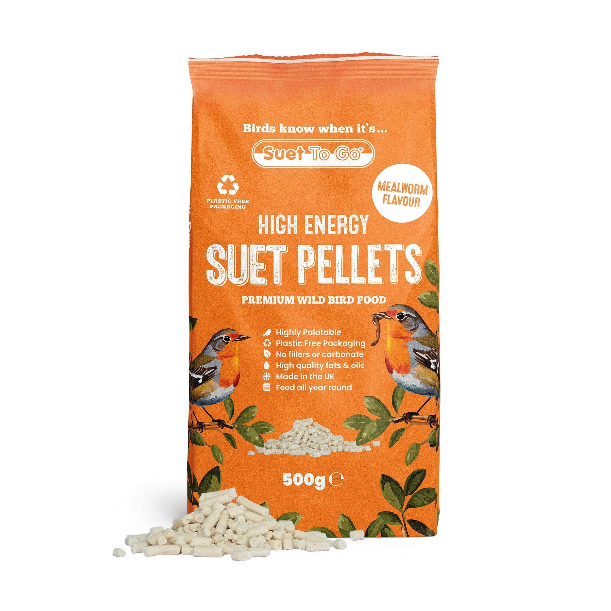 Suet To Go Suet Pellets 500g - Mealworm