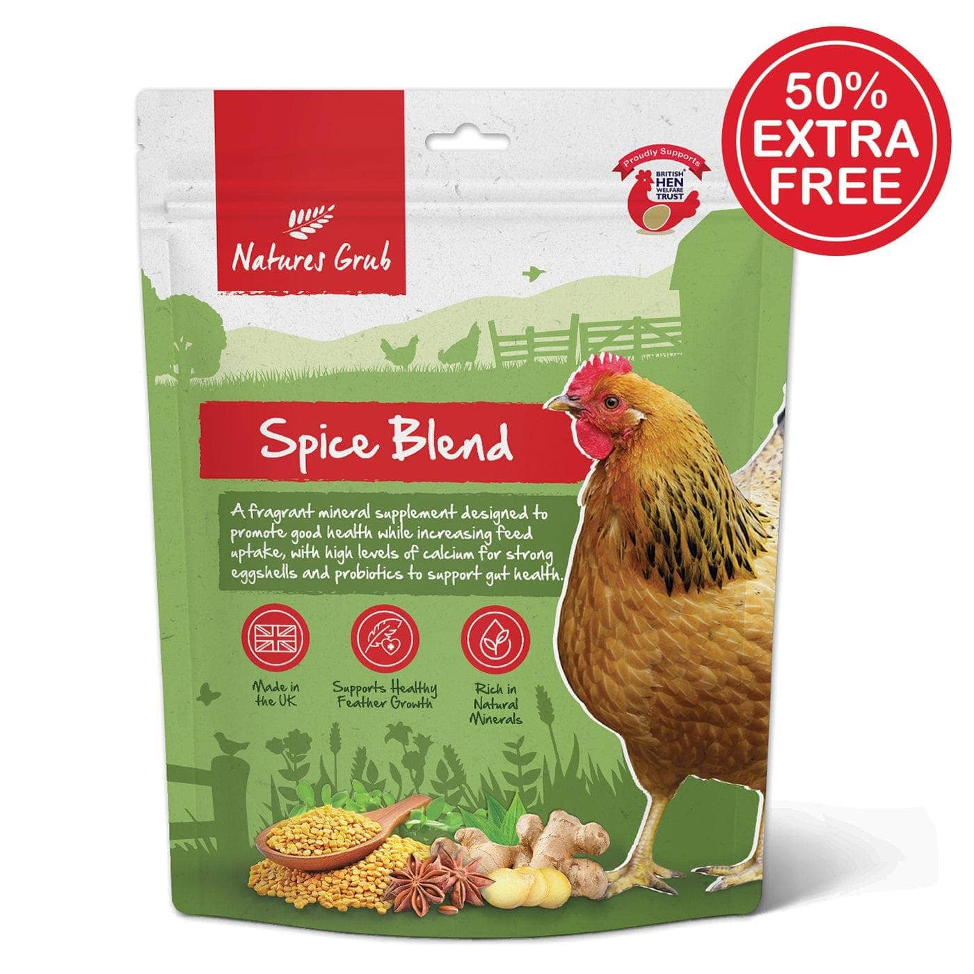 The Birdfood Warehouse Spice Blend with Probiotics