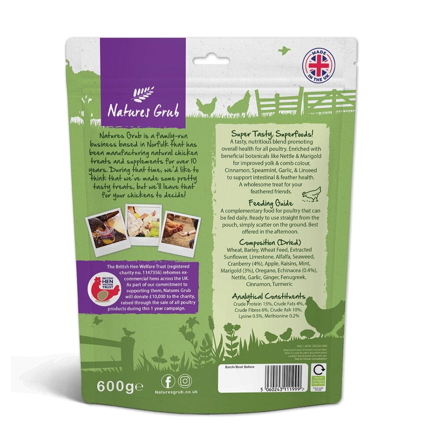 The Birdfood Warehouse Fruit & Berry Superfoods Treat