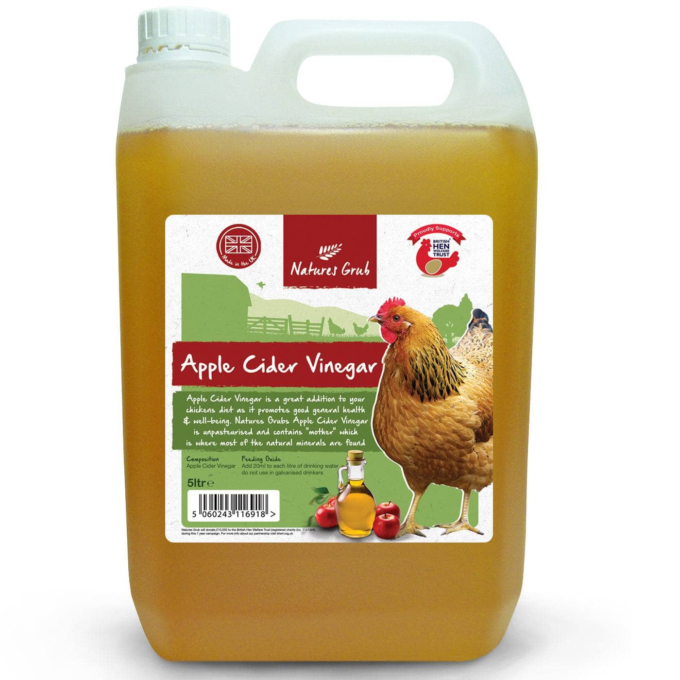 The Birdfood Warehouse Apple Cider Vinegar