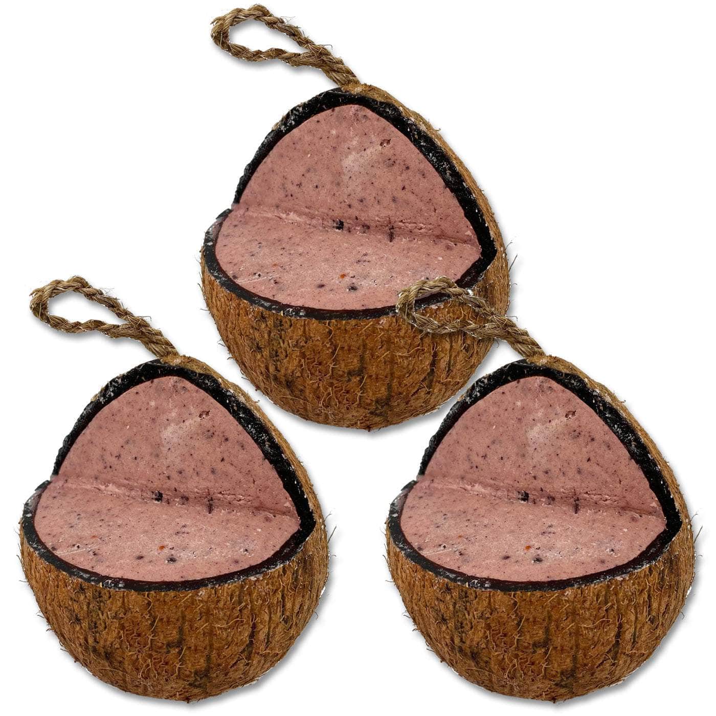 The Birdfood Warehouse Fruit & Berry Coconut Feeders