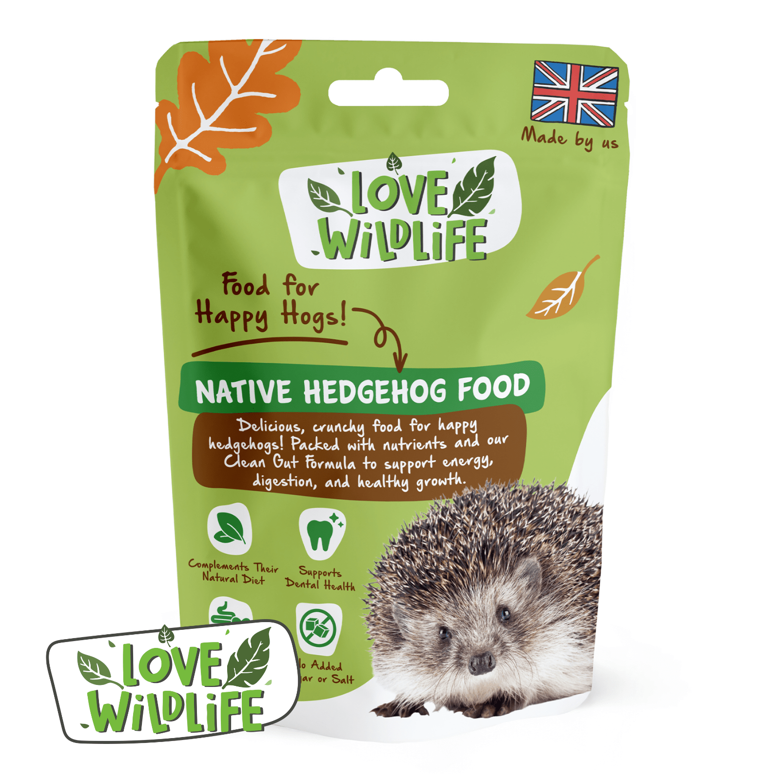 The Birdfood Warehouse Love Wildlife Native Hedgehog Food 600g