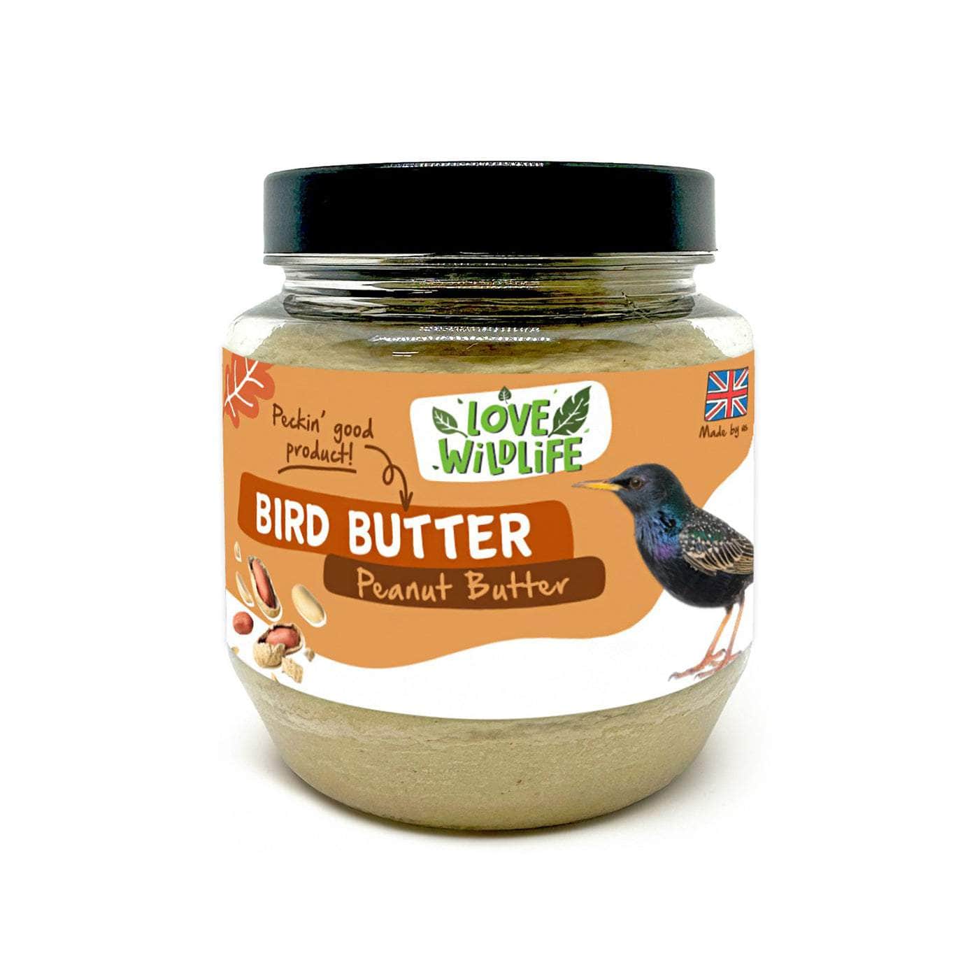 The Birdfood Warehouse Love Wildlife Peanut Bird Butter 375g