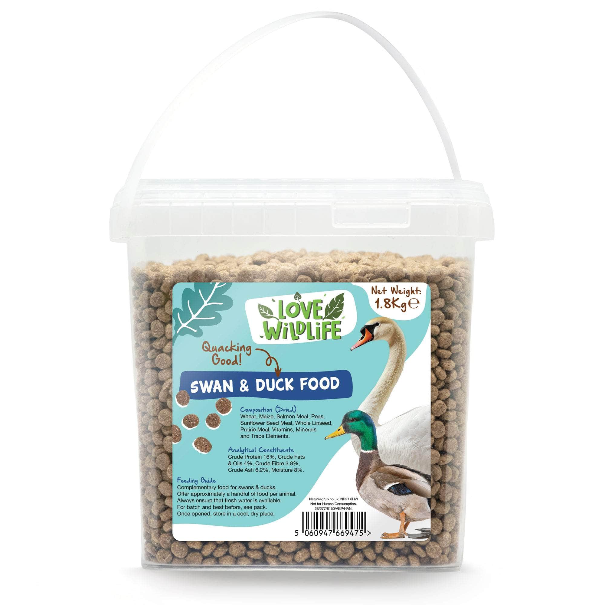 The Birdfood Warehouse Love Wildlife Swan & Duck Food
