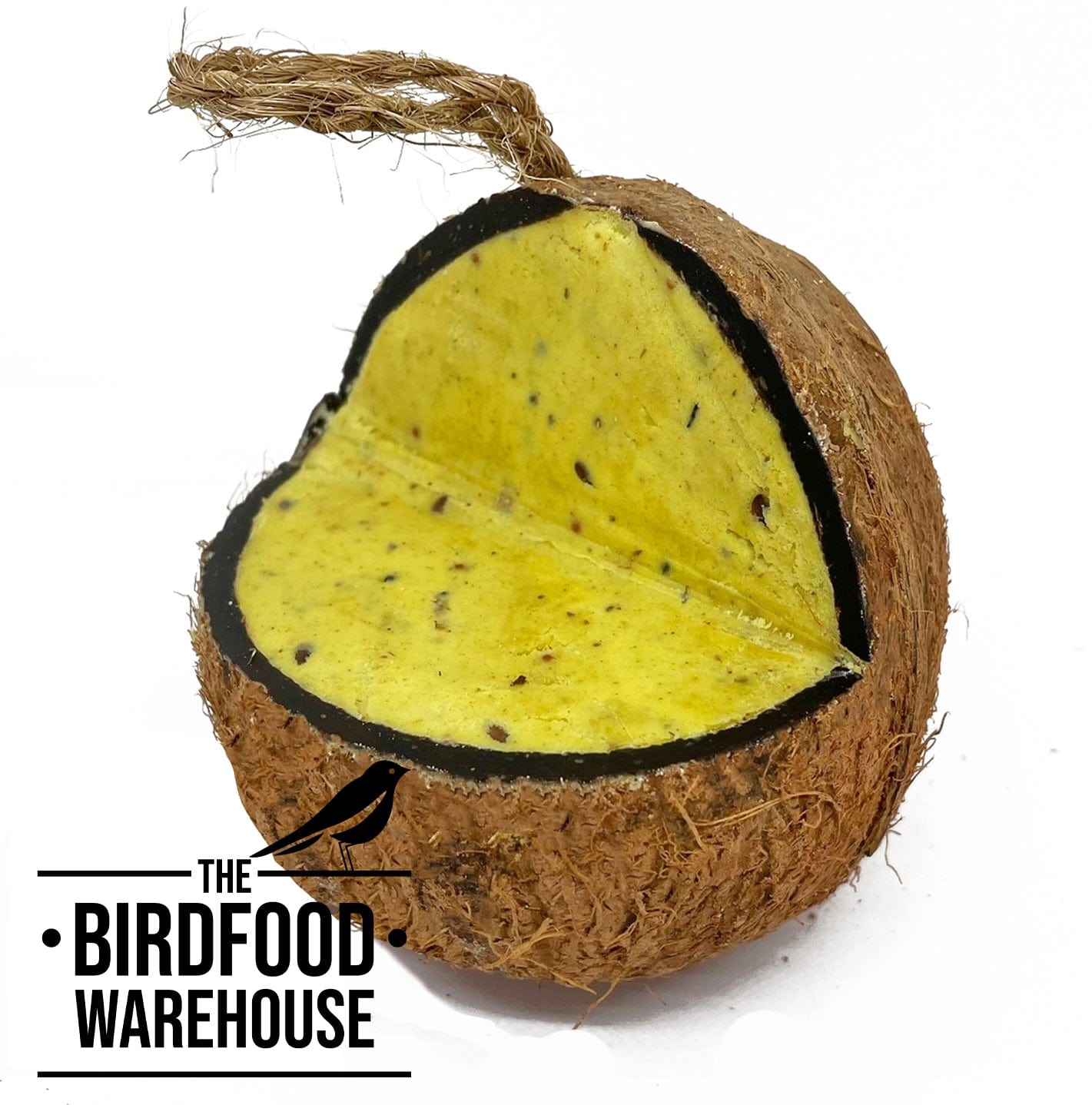 The Birdfood Warehouse Mealworm & Insect Coconut Feeder