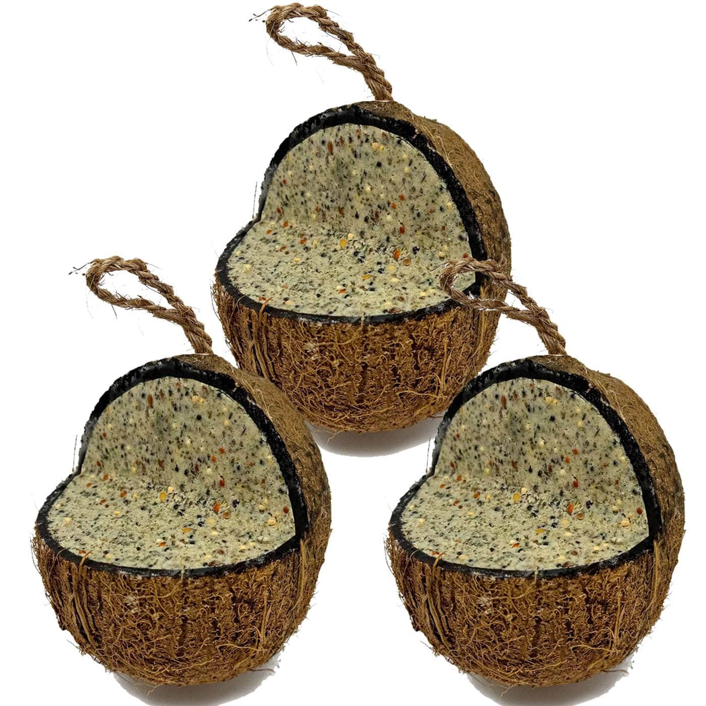The Birdfood Warehouse Seed & Nut Coconut Feeders