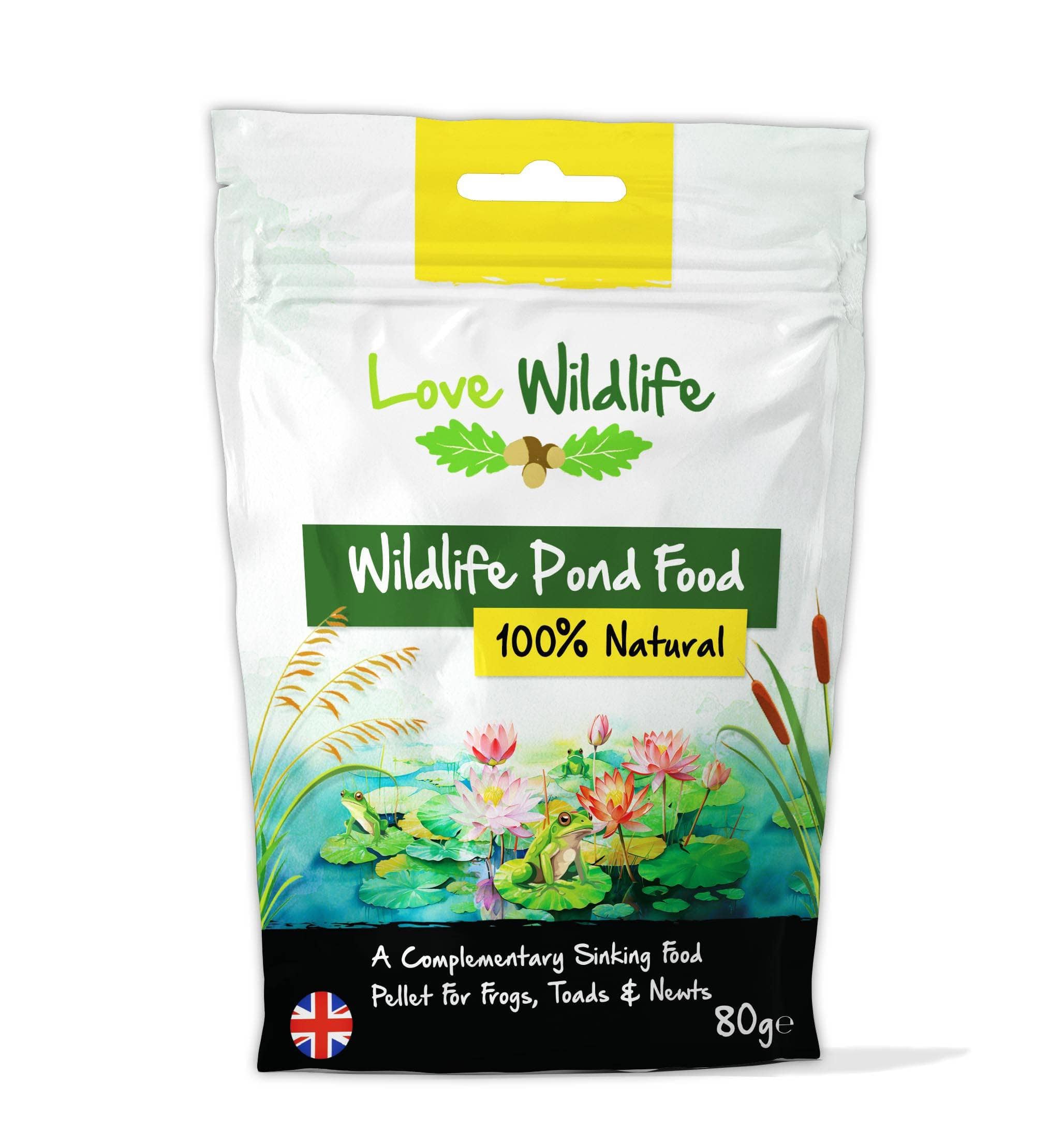 Wildlife Pond Food | Frog & Toad Food – The Birdfood Warehouse